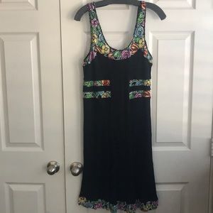 Blumarine Sleeveless Little Black Dress 10/46